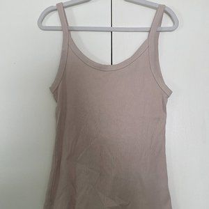 NWT H&M Light Pink Ribbed Tank Top